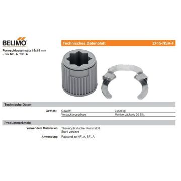 Belimo ZF15-NSA-F