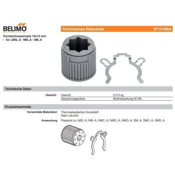 Belimo ZF15-NSA